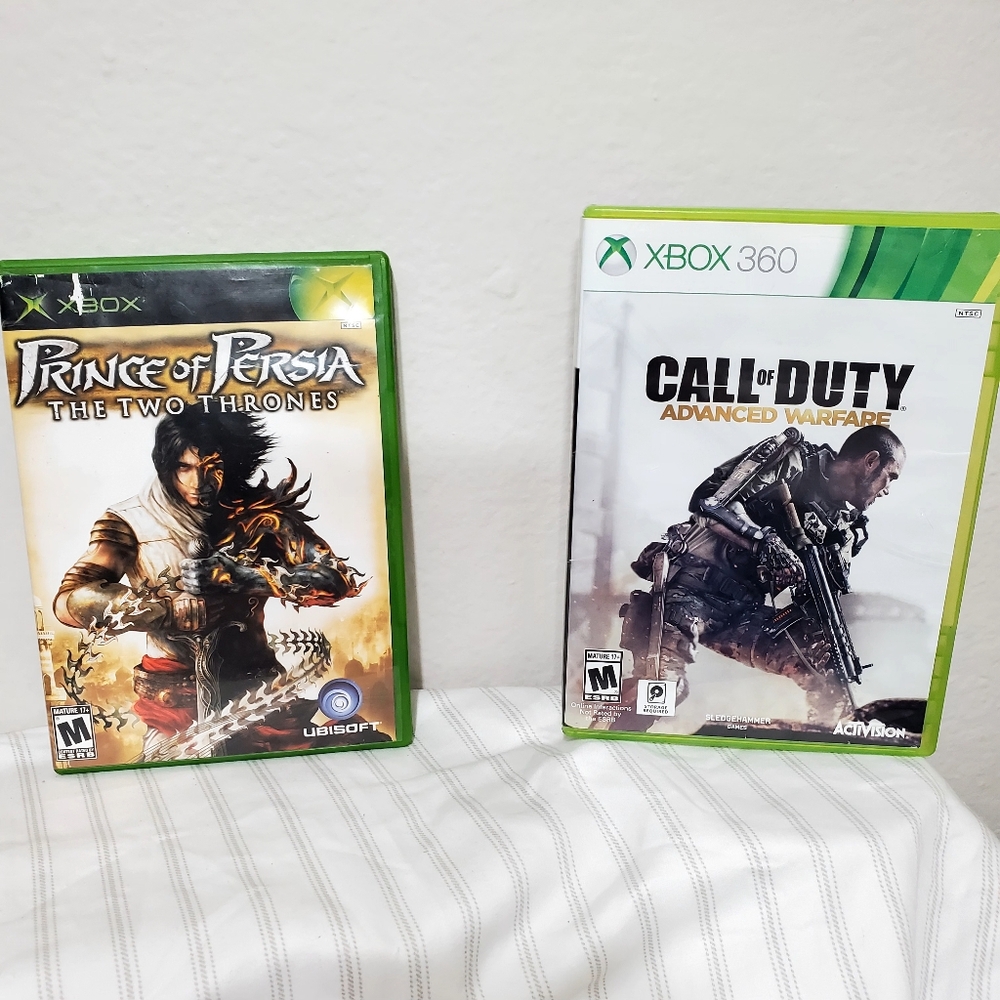 XBOX: Call of Duty Advanced Warfare.  Prince of Persia The 2 Thrones